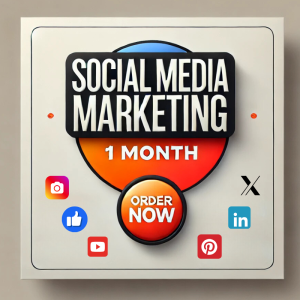 SOCIAL MEDIA MARKETING - One Month Service